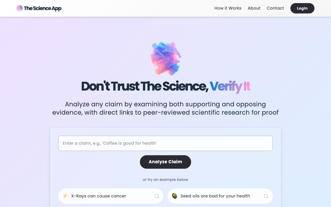 The Science App