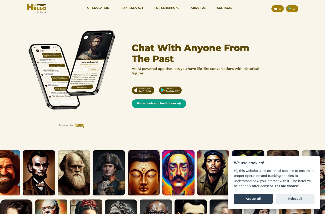 Hello History: AI ChatBot