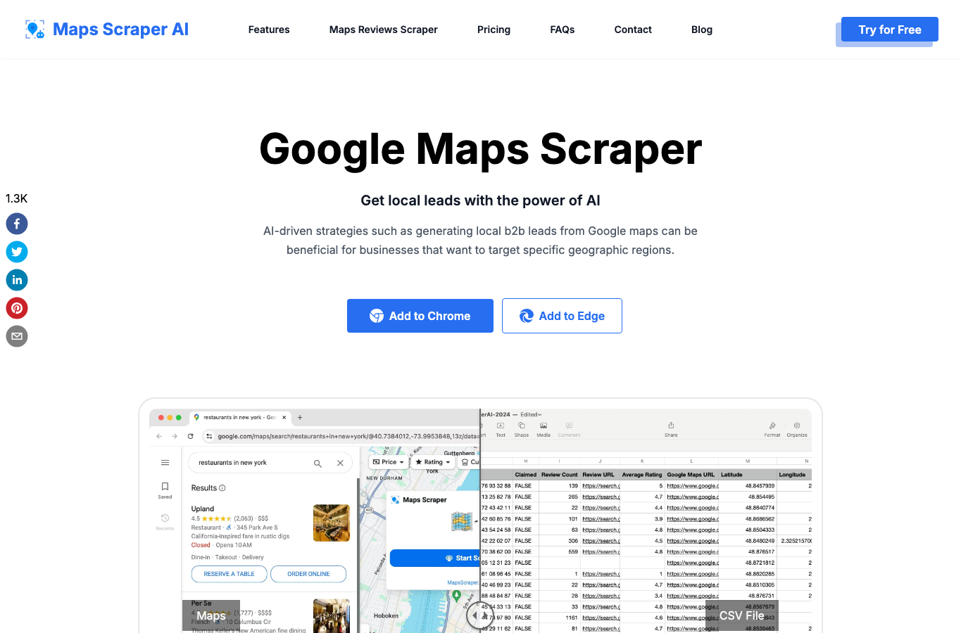 Scraper AI:Get Local Leads with AI