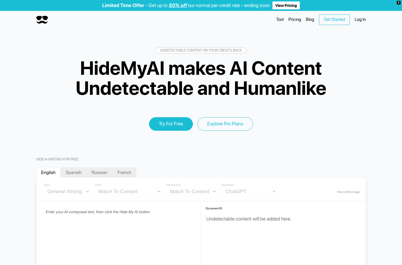 HideMyAI