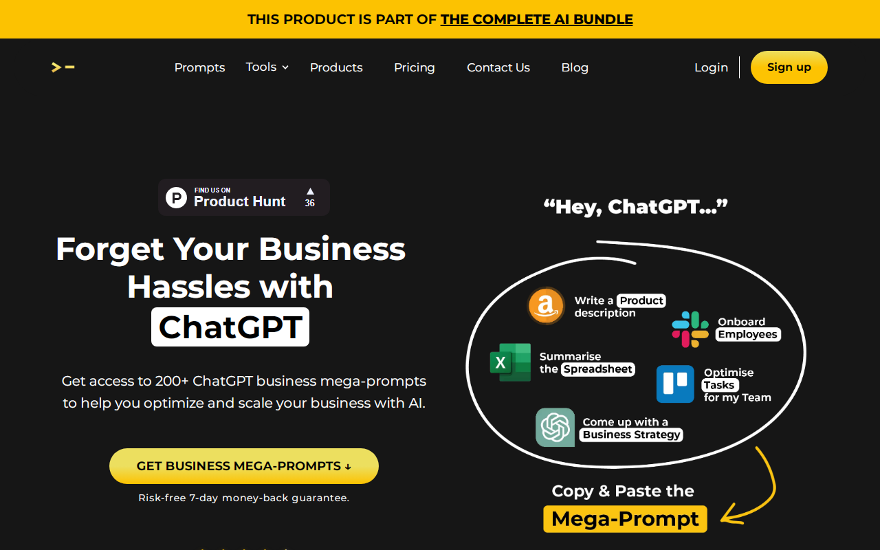 200+ ChatGPT Mega-Prompts for Business
