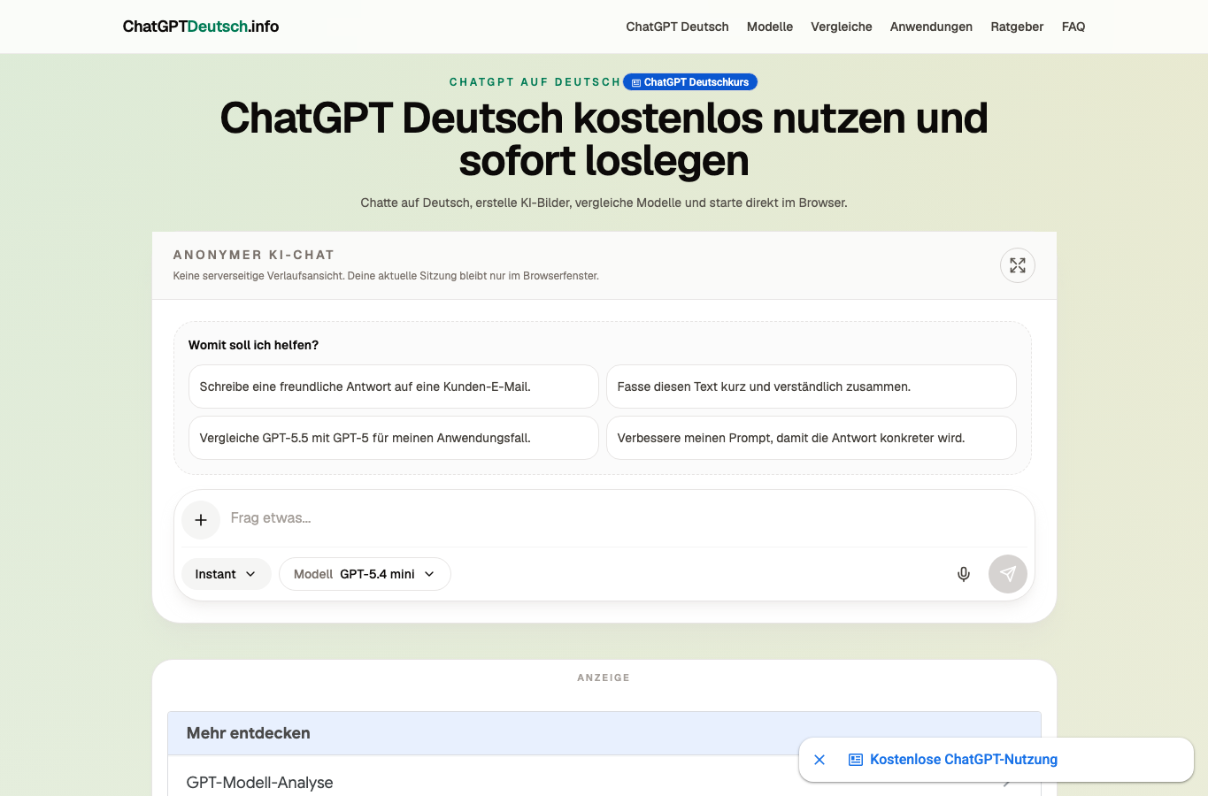 ChatGPT Online ChatGPTXOnline