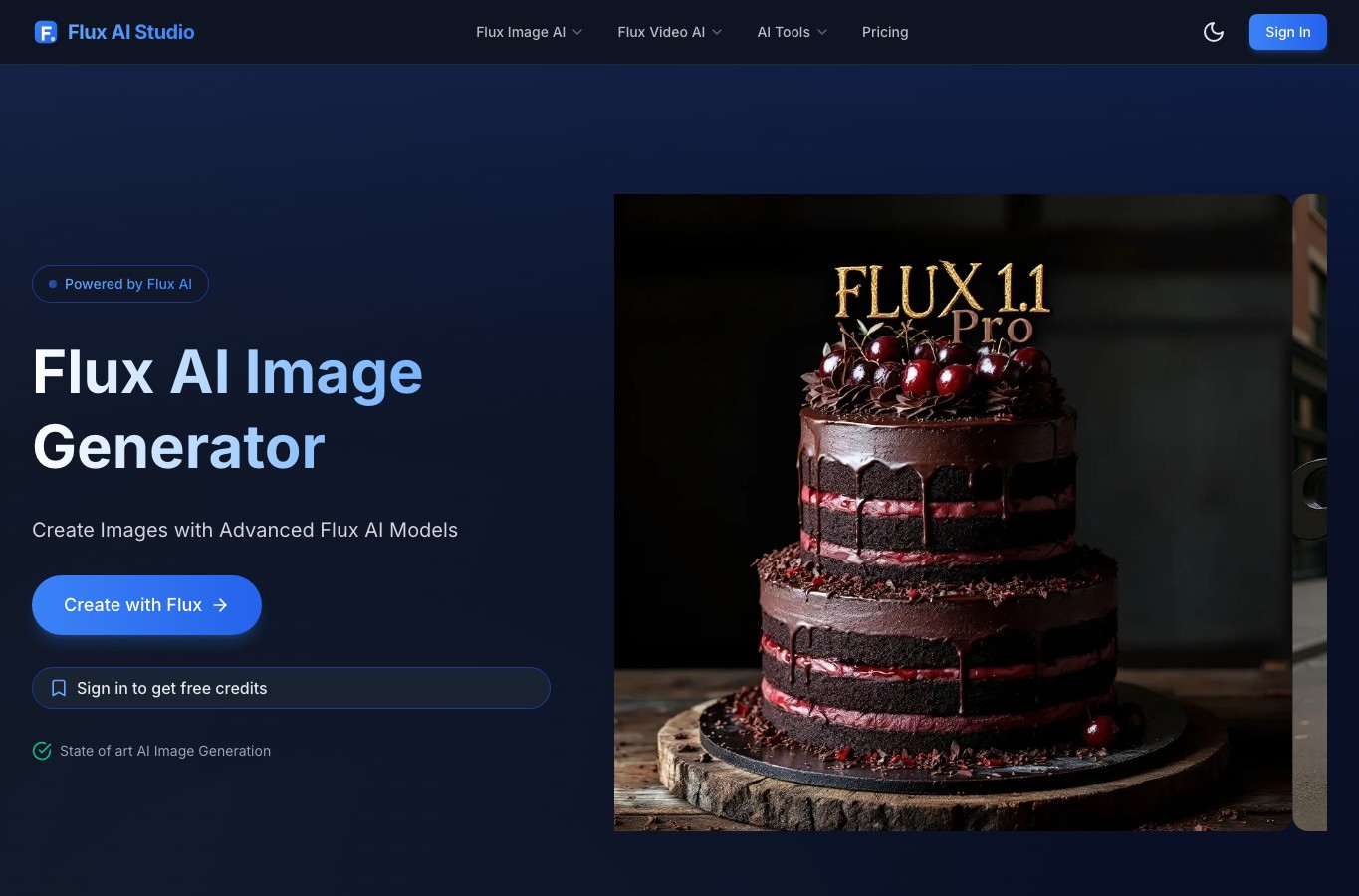 Free Flux AI Image Generator