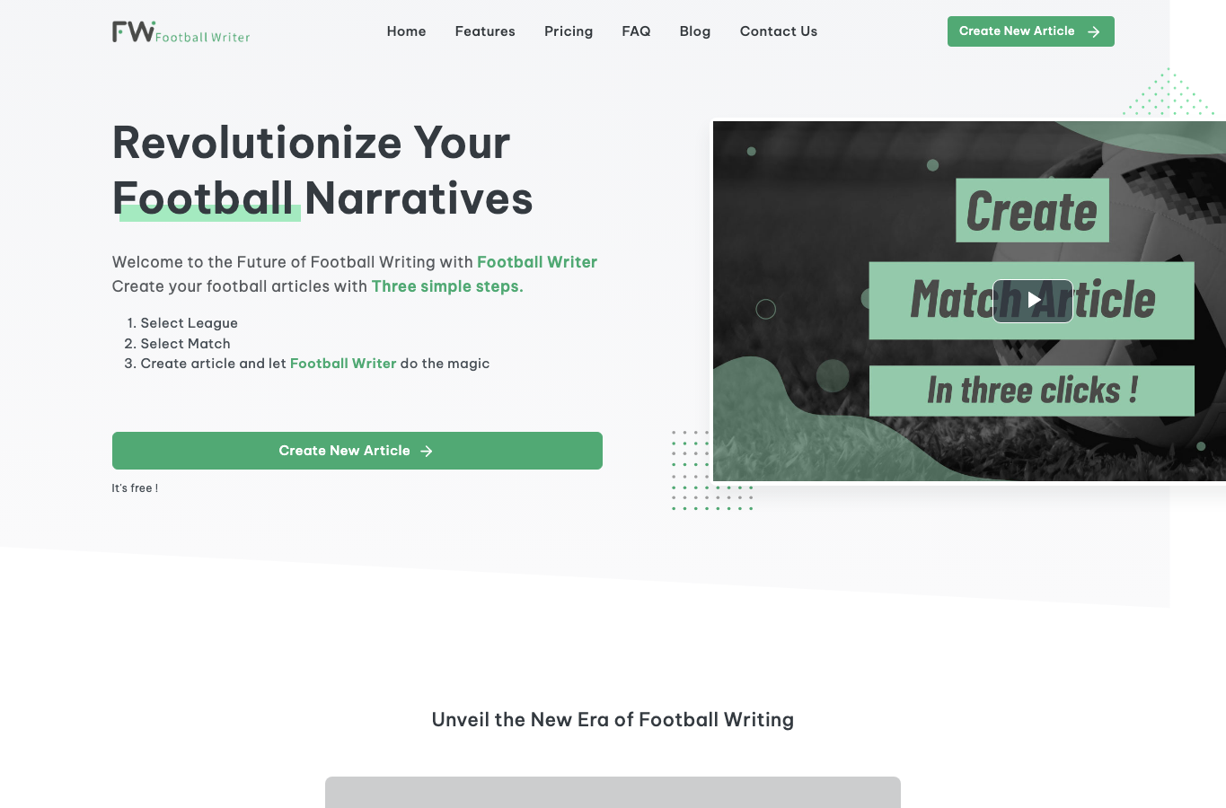 Football Writer
