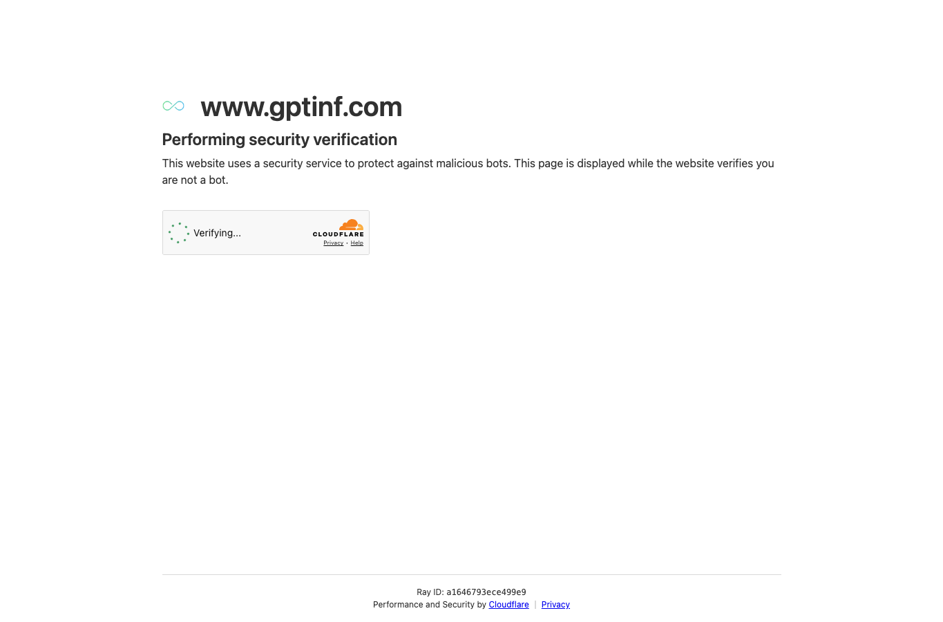 GPTinf