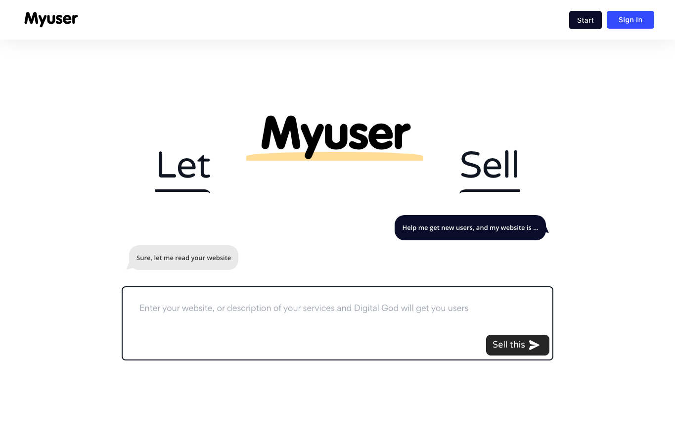 Digital God - Automate Sales, Get Users