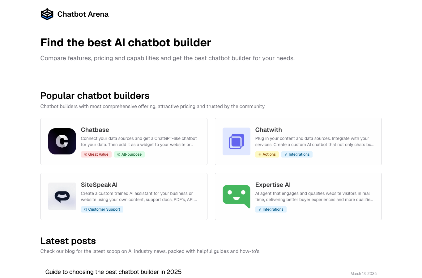 Chatbot Arena