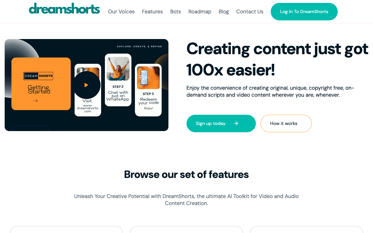 Dreamshorts