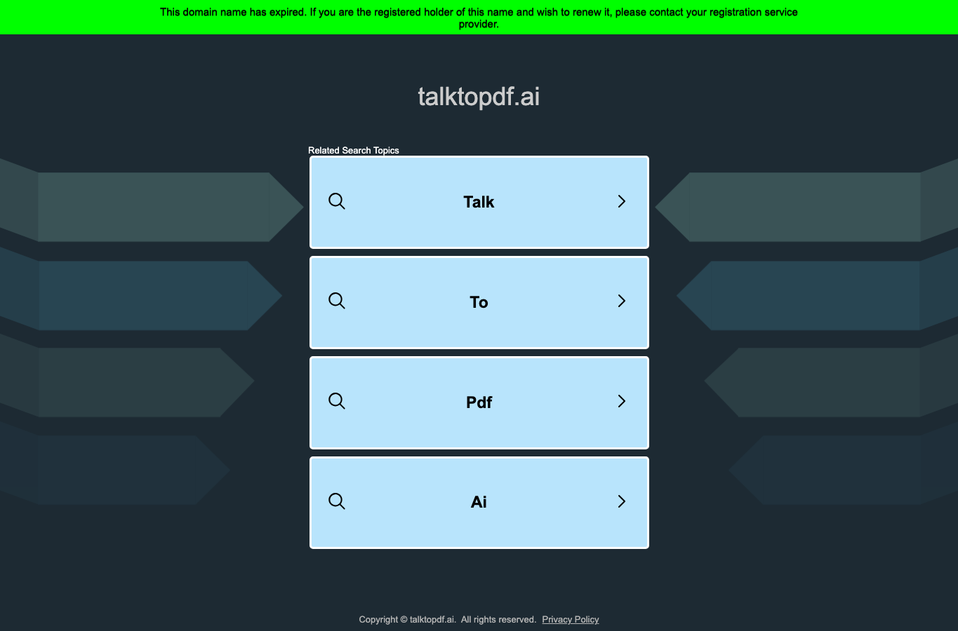 Talk to PDF