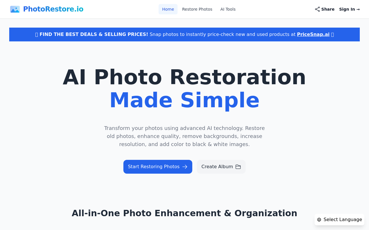 Photo Restore