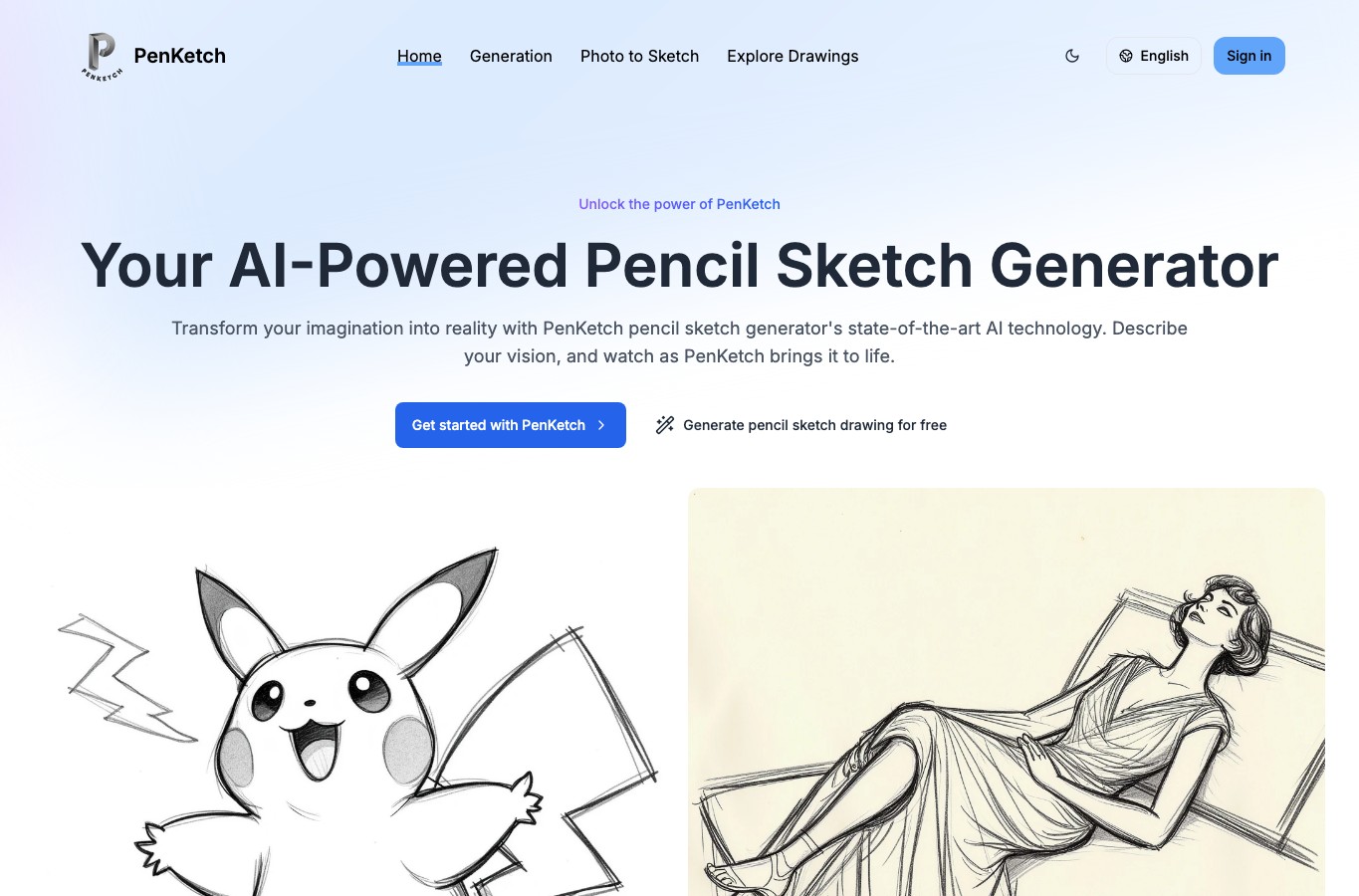 Pencil Sketch Generator: Make Creative Sketch Drawing