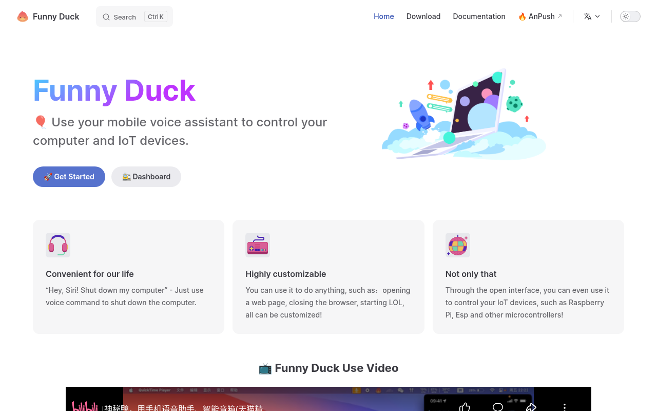 Funny Duck