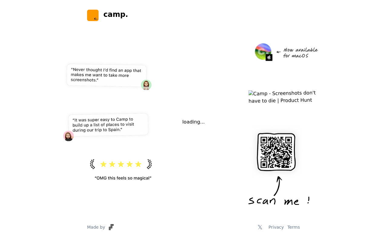 Camp 2.0
