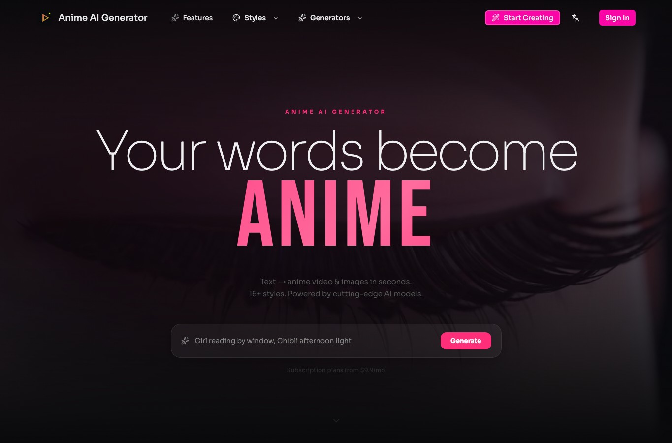Anime AI Generator