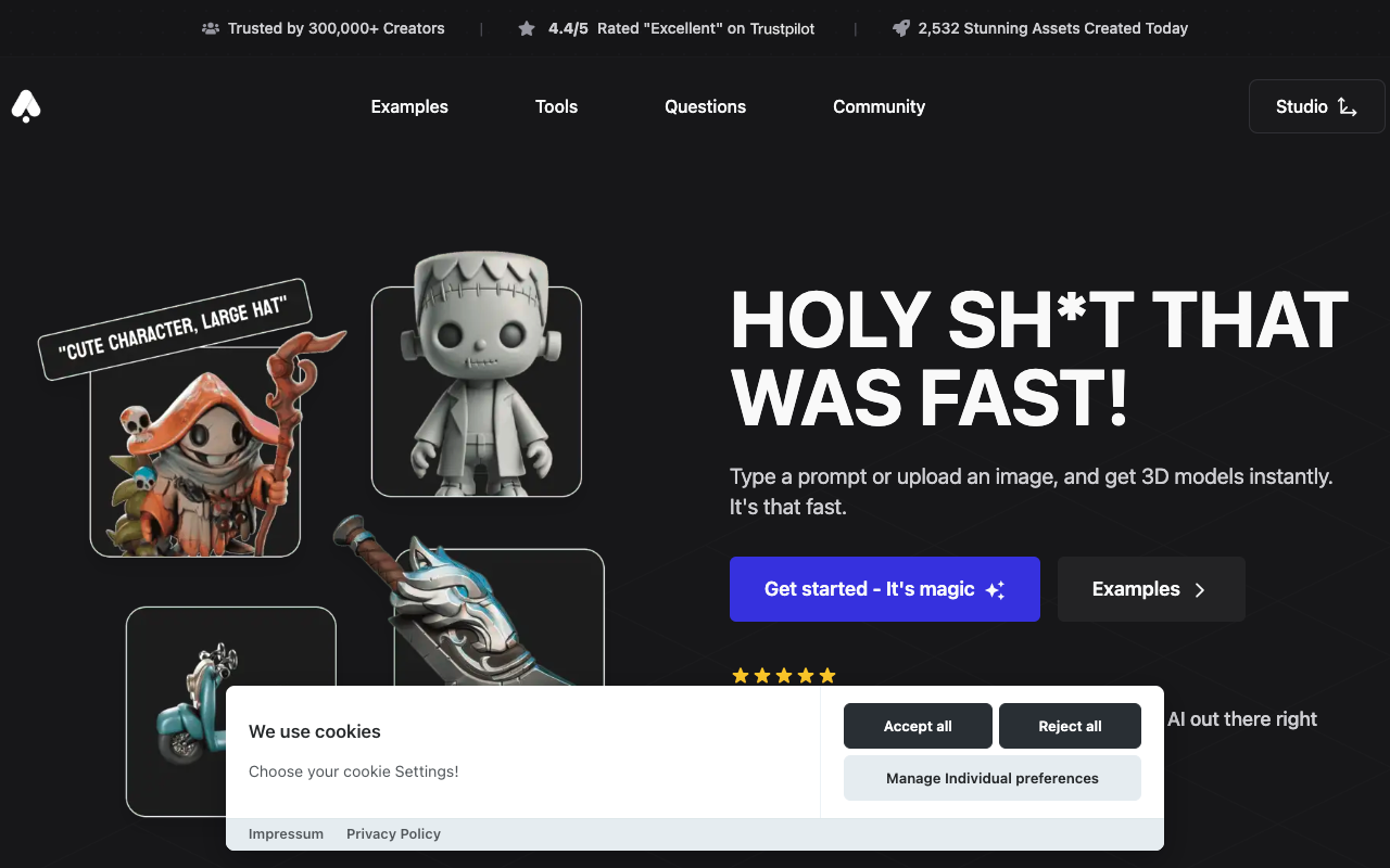 3D AI Studio