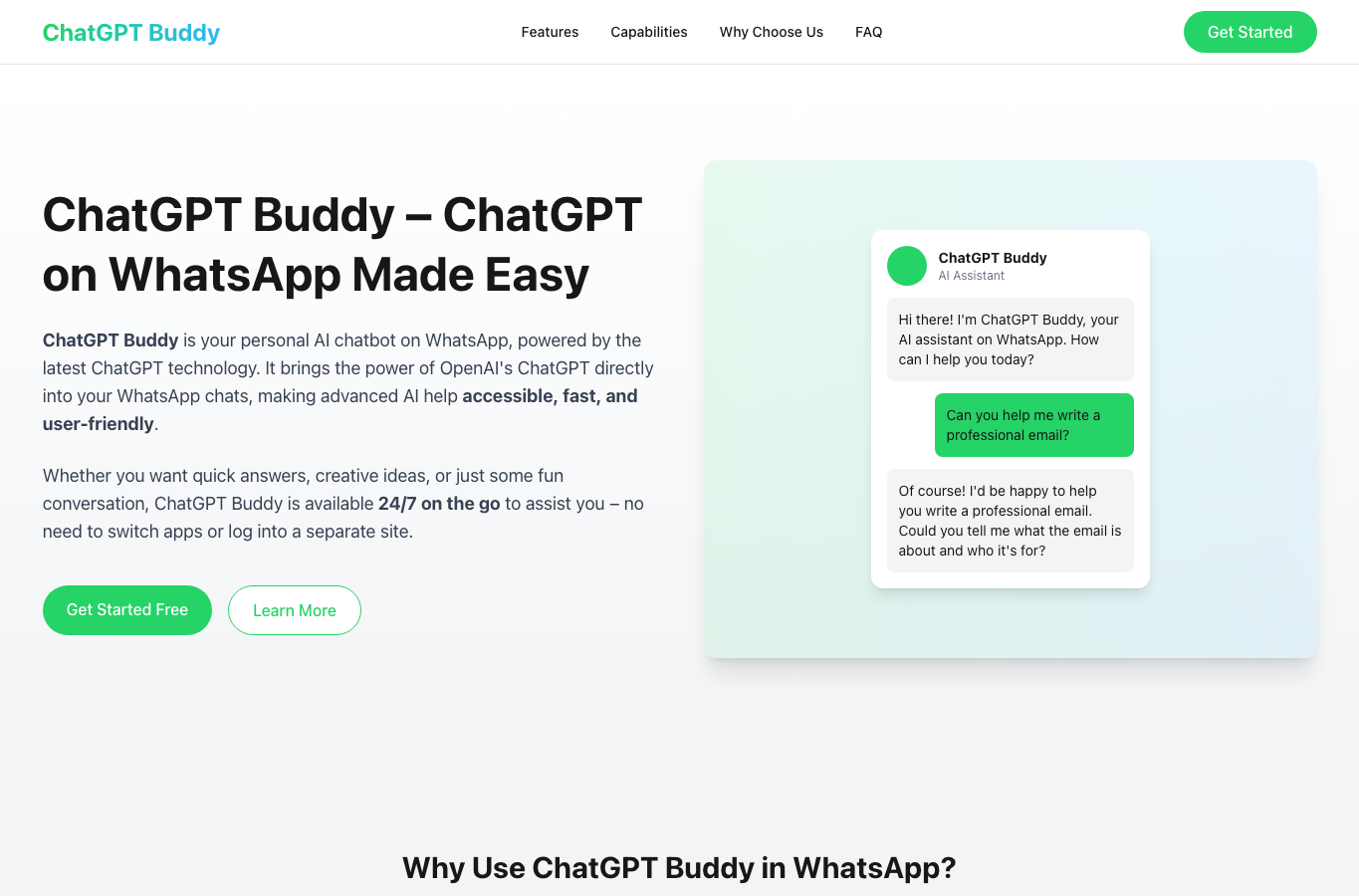 ChatGPT Buddy