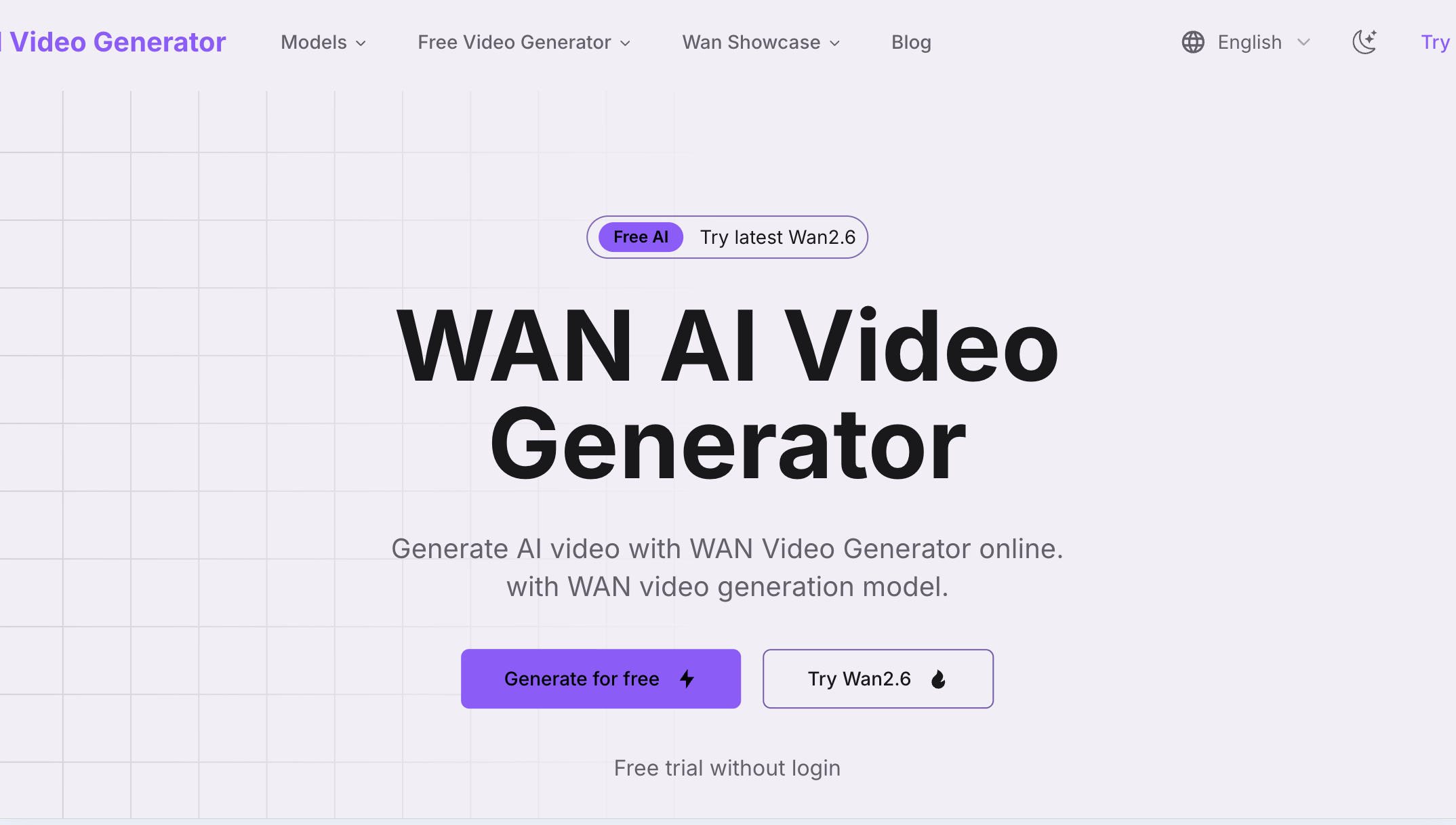 WAN AI Video Generator