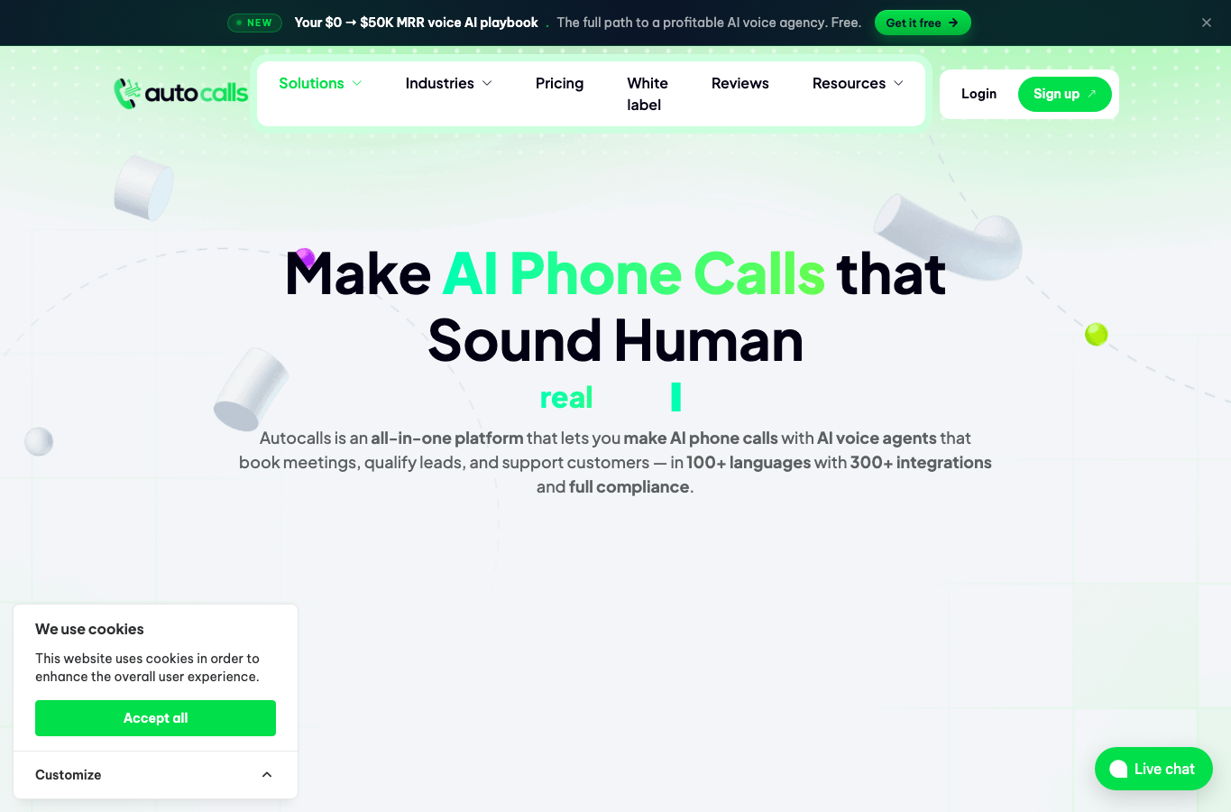 AutoCalls.ai - AI Phone Communications