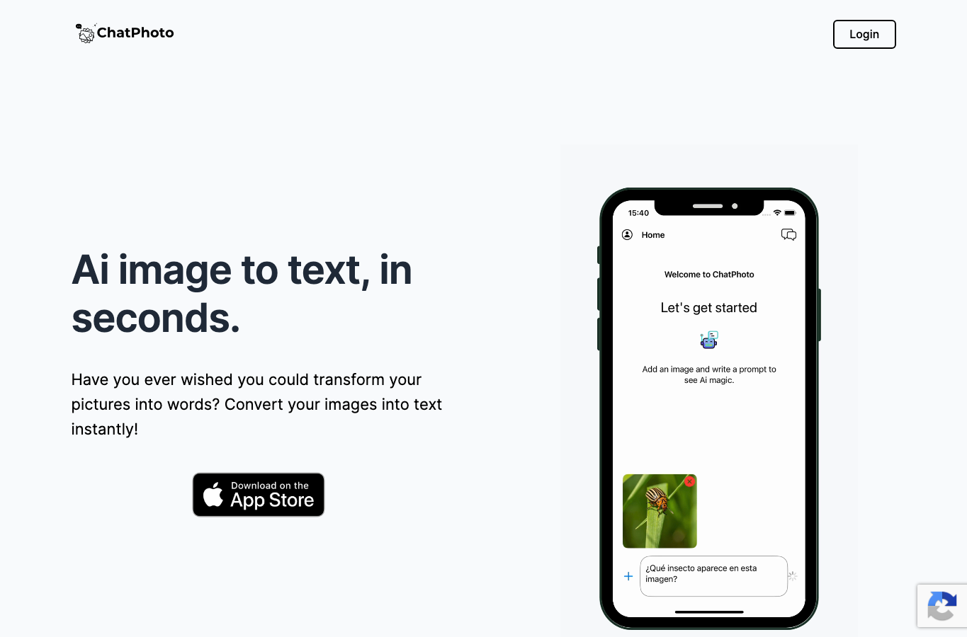 ChatPhoto: Ai Image To Text