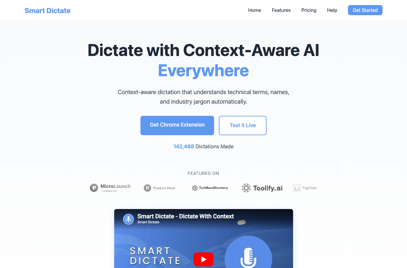 Smart Dictate