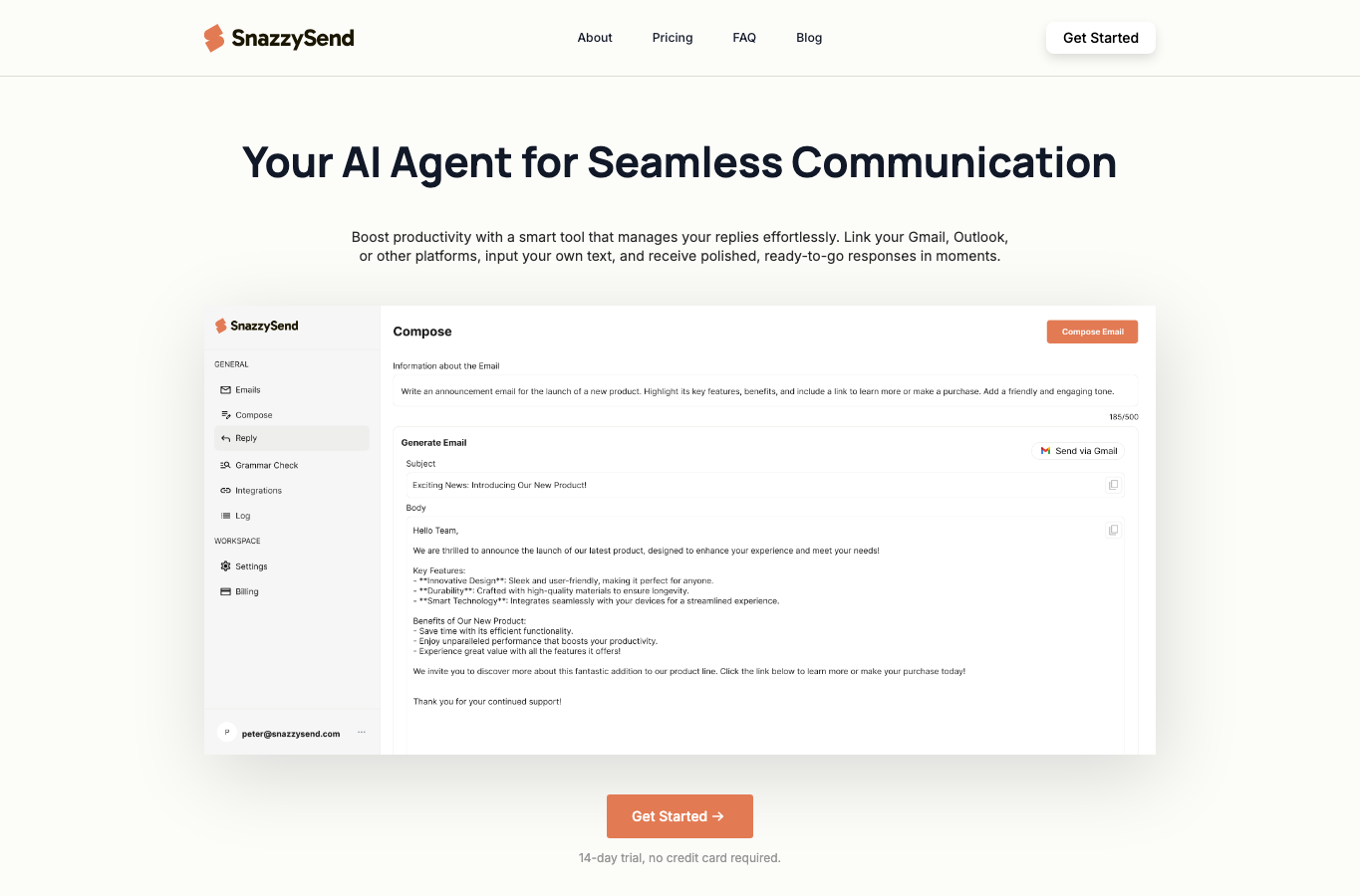 Snazzy Send
