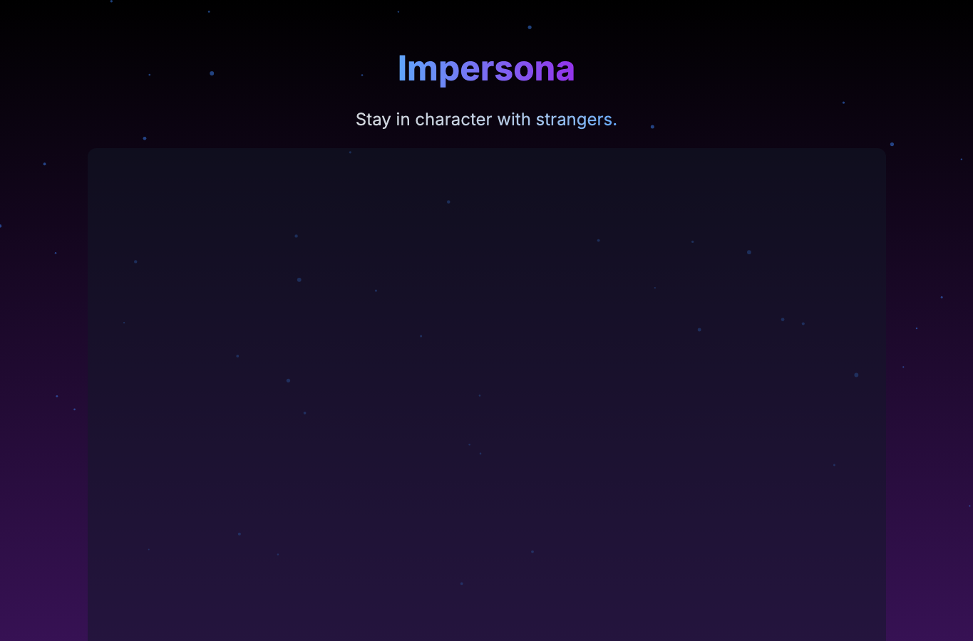Impersona