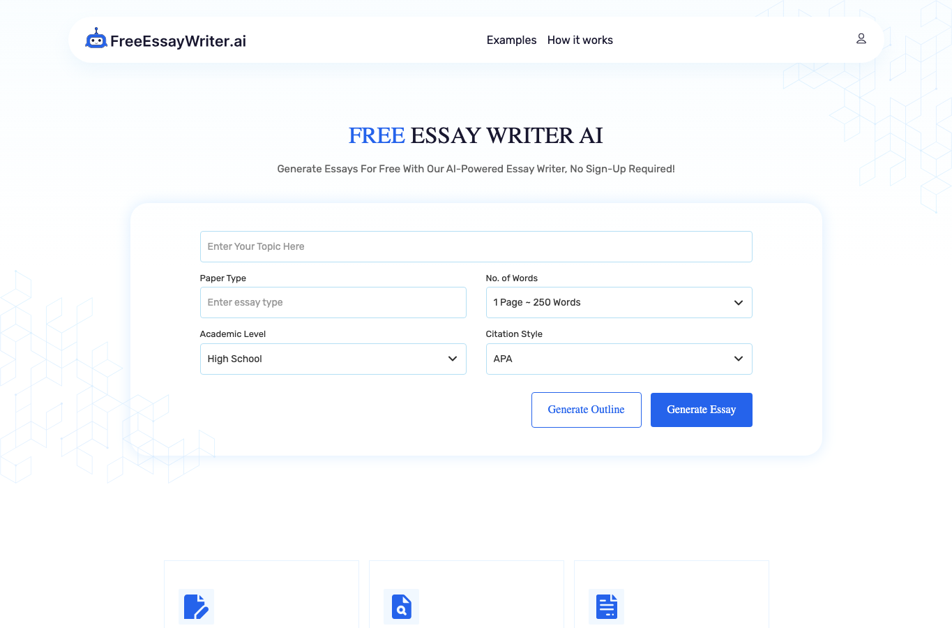 FreeEssayWriter.AI