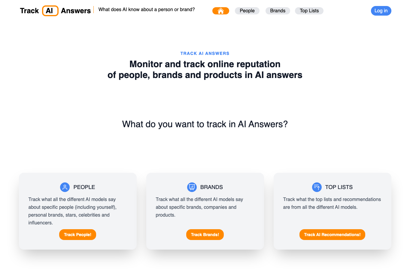 Track AI Answers