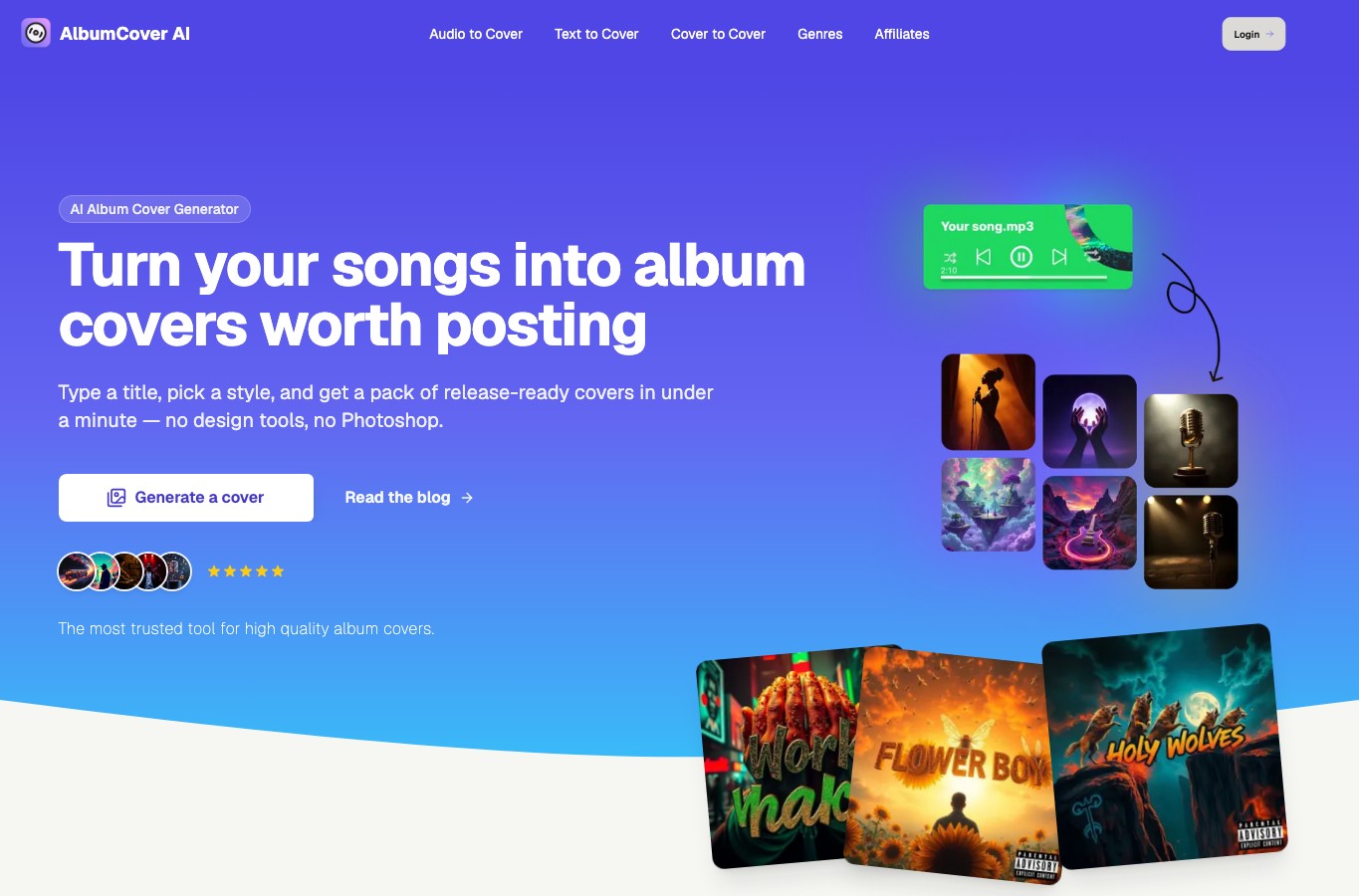 AlbumCover AI