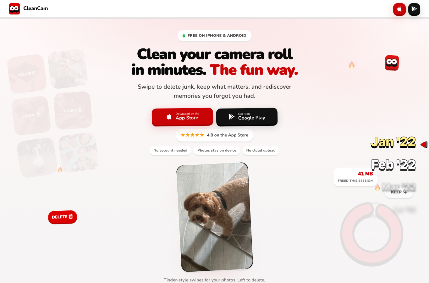 Sweep my phone