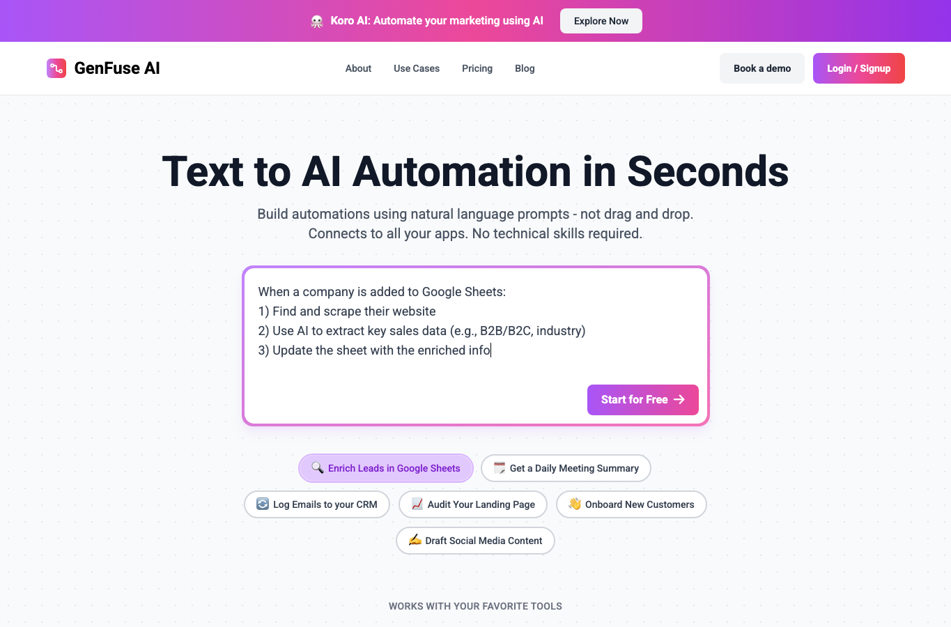 GenFuse AI
