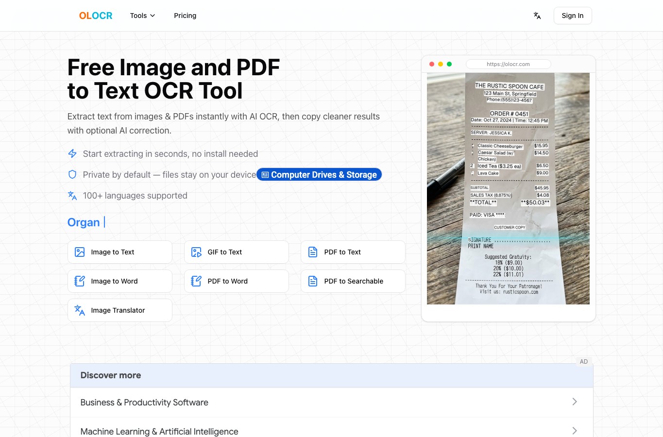 OLOCR