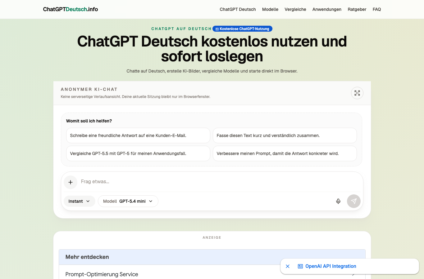 ChatGPTDeutsch