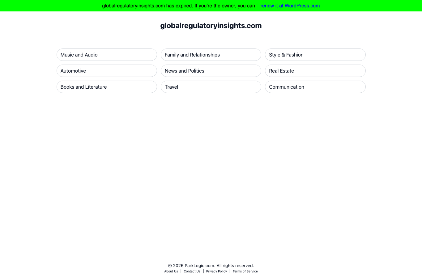 globalregulatoryinsights