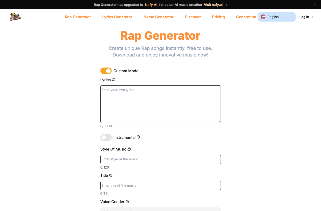 Rap Generator
