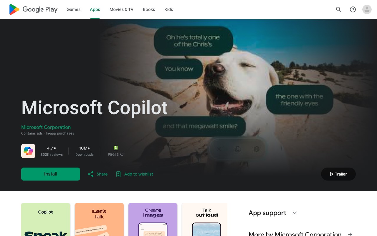 Microsoft Copilot for Android