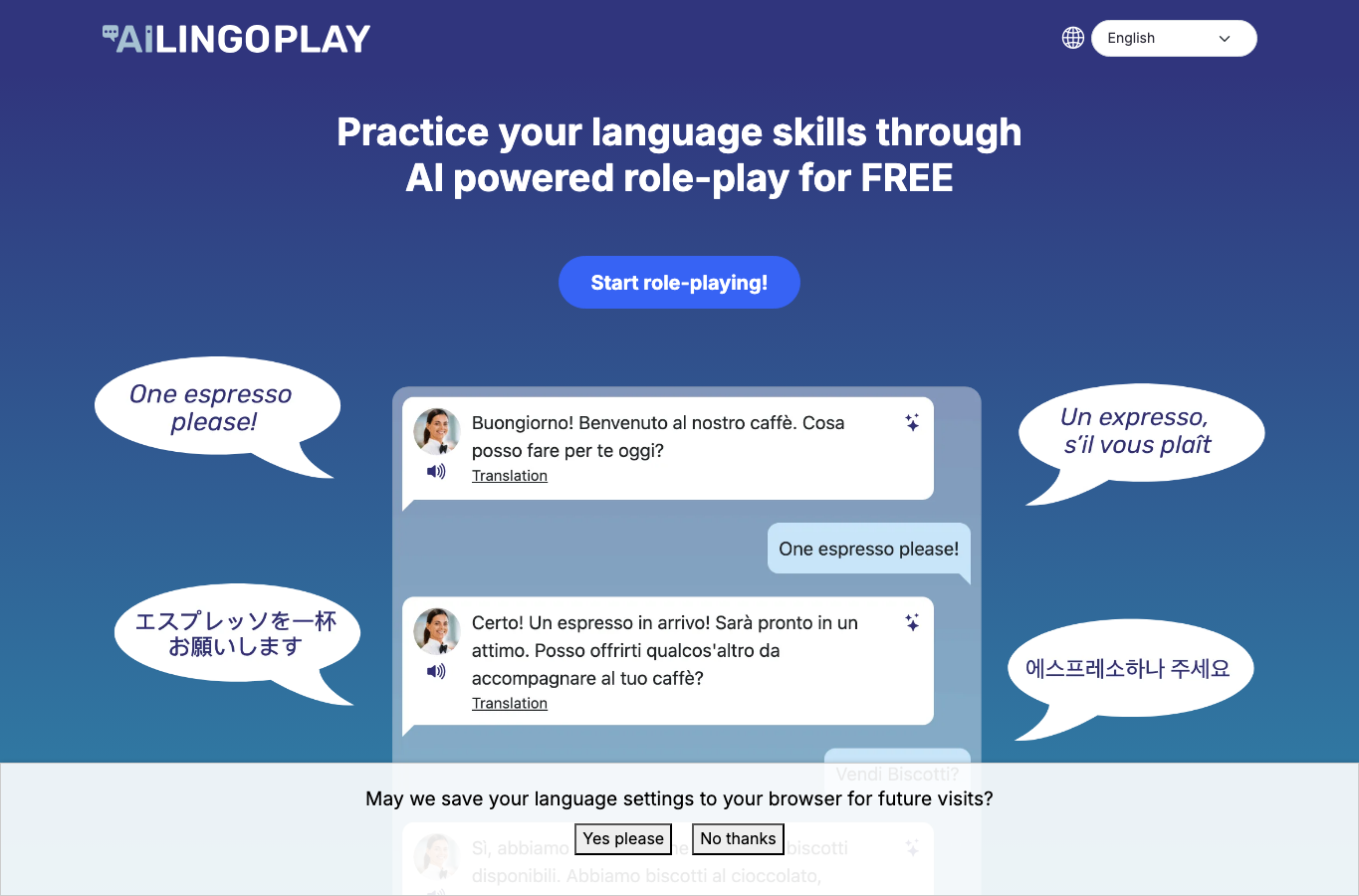 AI LingoPlay