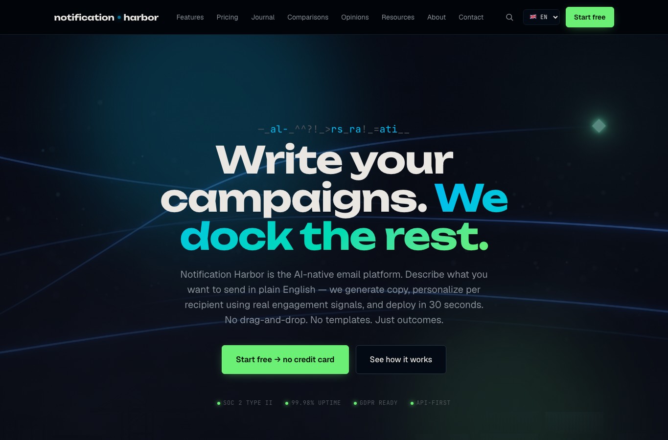 Notification harbor - AI Email marketing