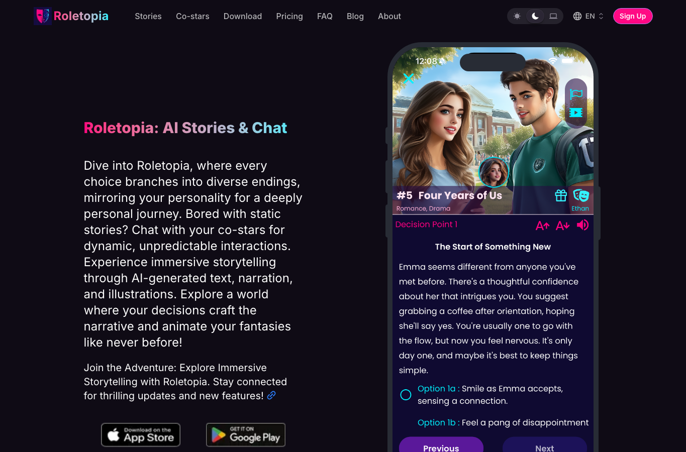 Roletopia: Roleplay AI Stories