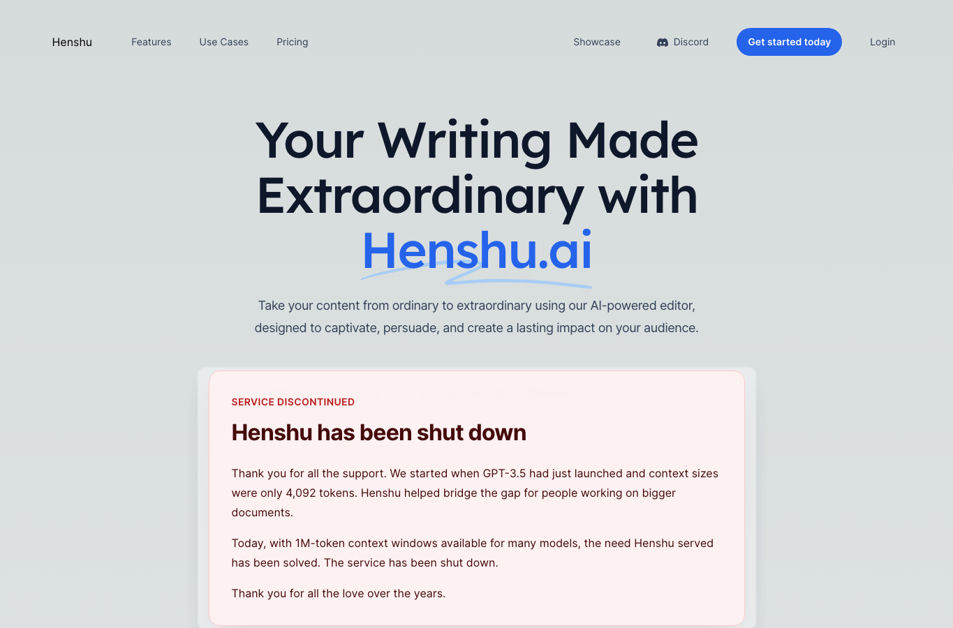 Henshu.ai