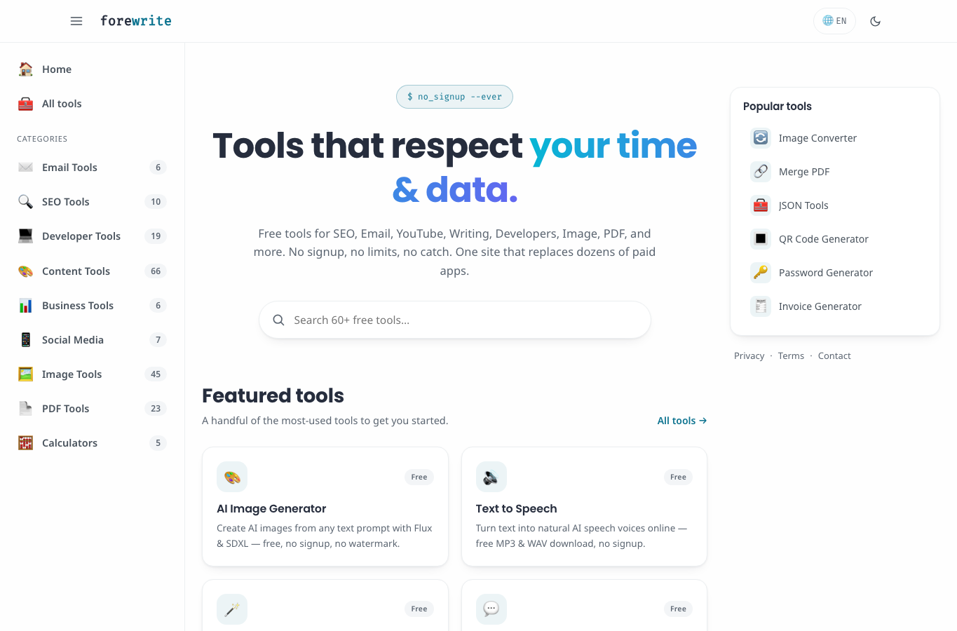 Forewrite