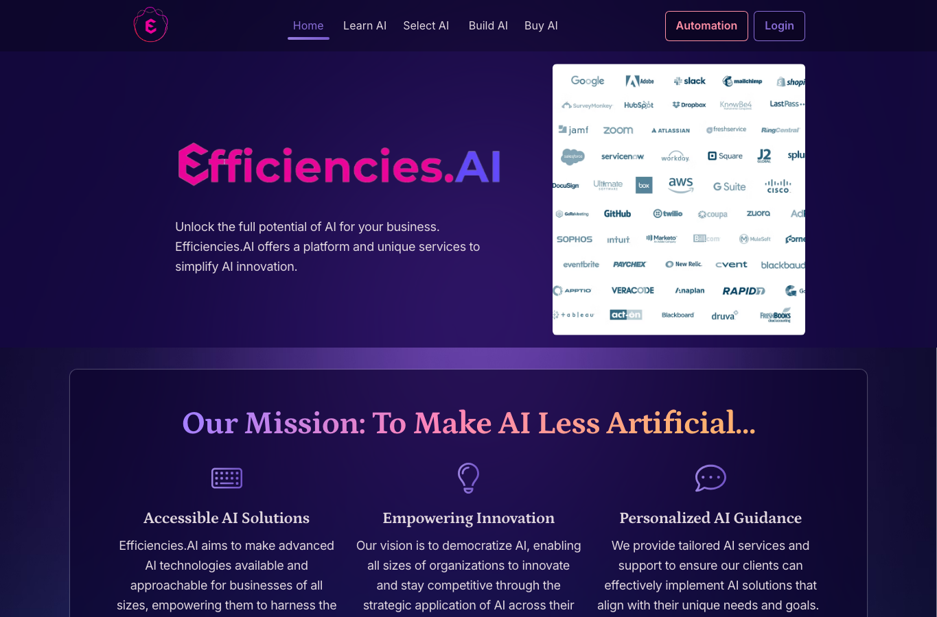 Efficiencies.AI | EQ AIgent™️