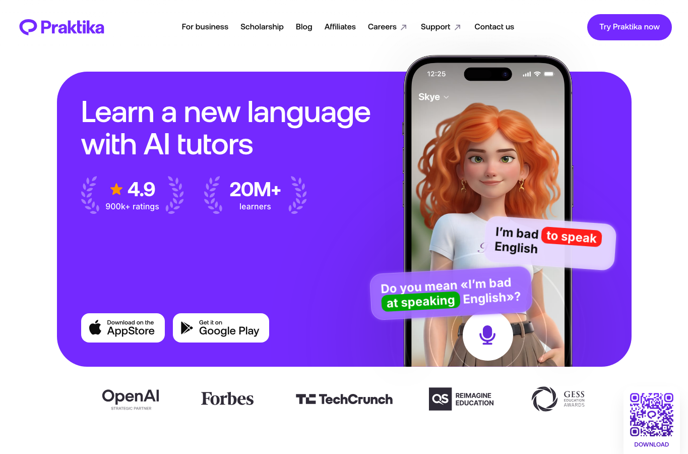 ChatGPT English Praktika App