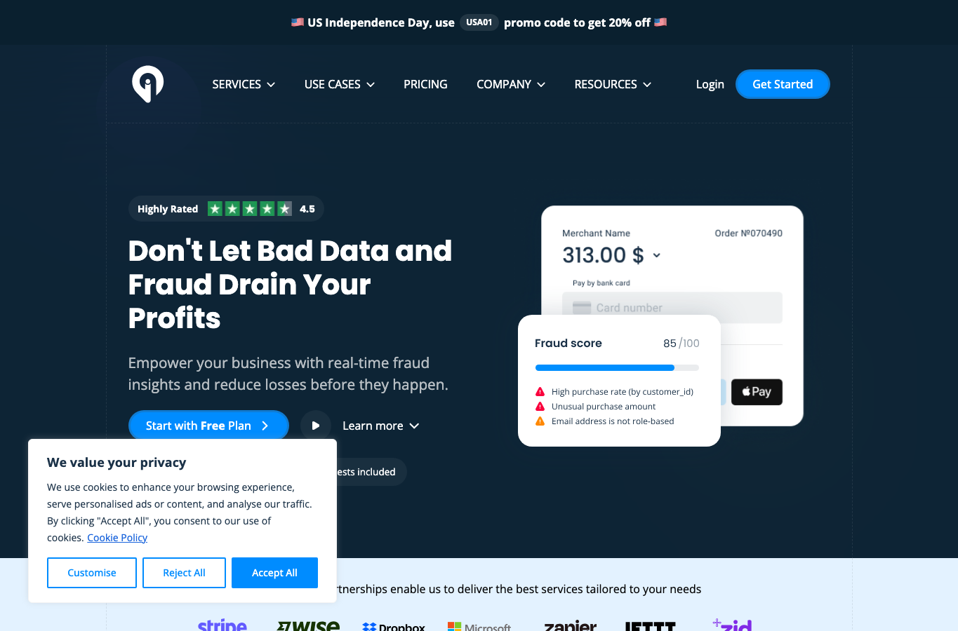 Greip: Fraud Prevention