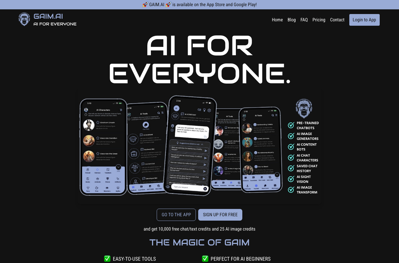GAIM.AI Desktop App