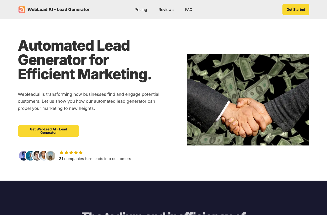 WebLead AI - Lead Generator