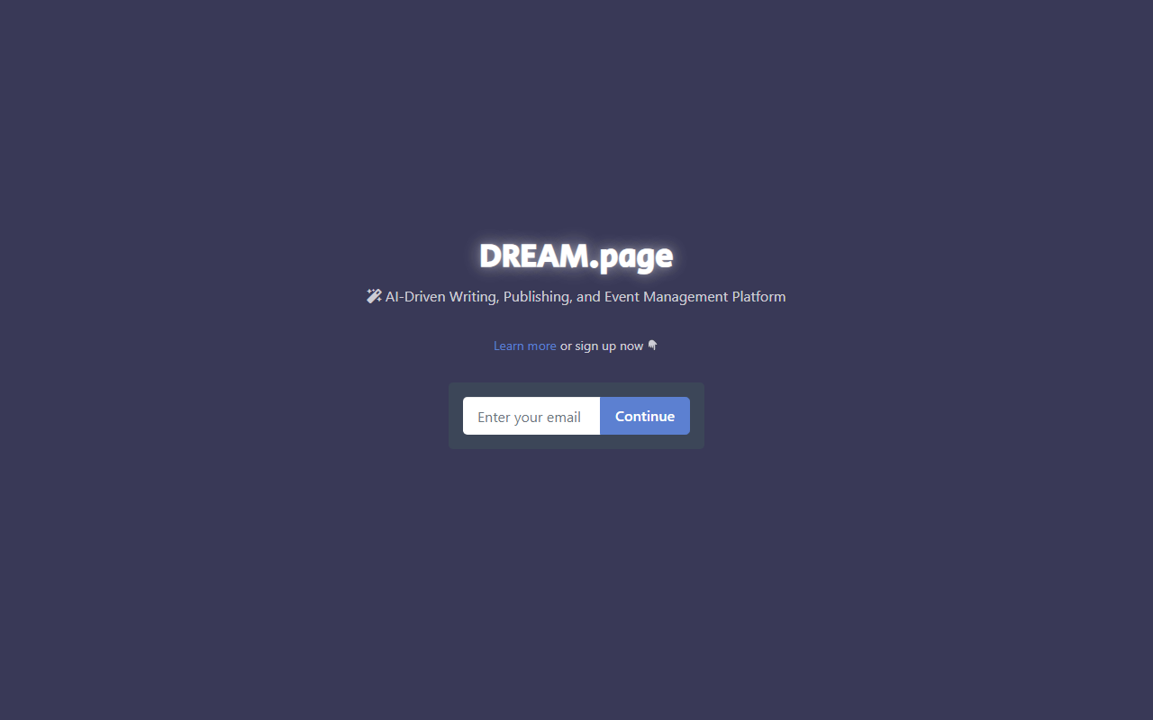 DREAM.page