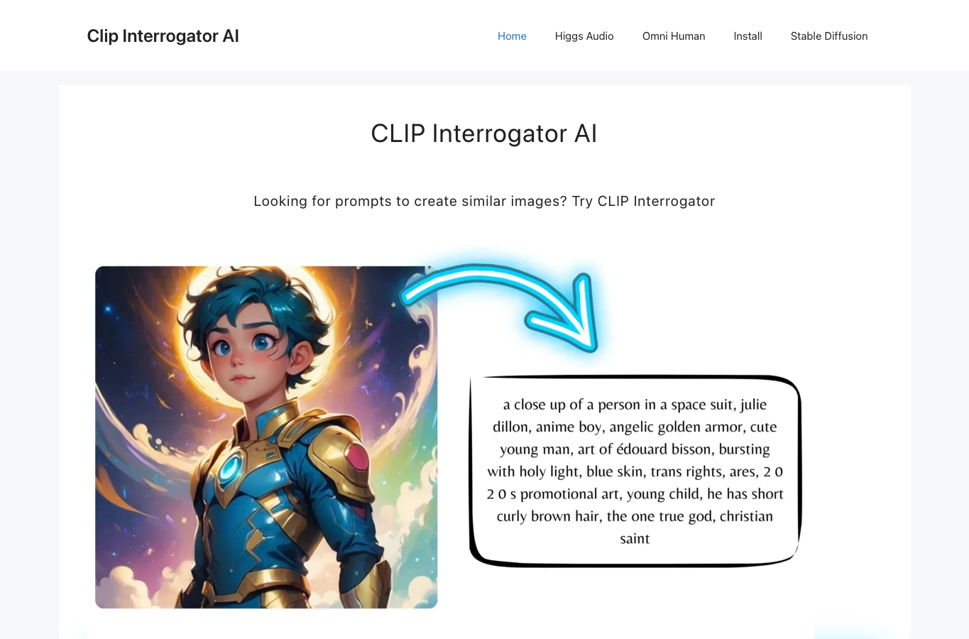 CLIP Interrogator