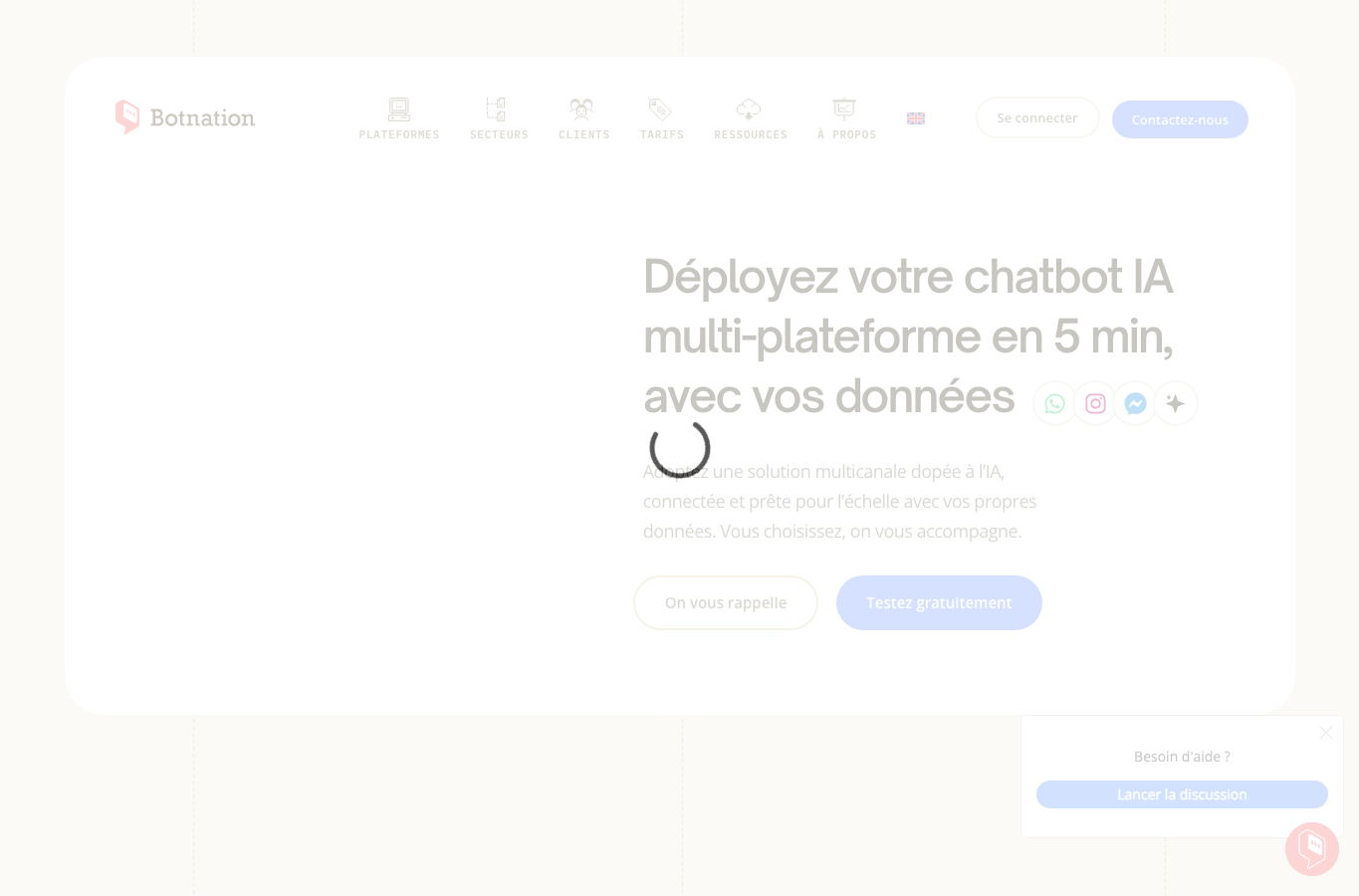 Botnation | No. 1 Agency for chatbot creation and development