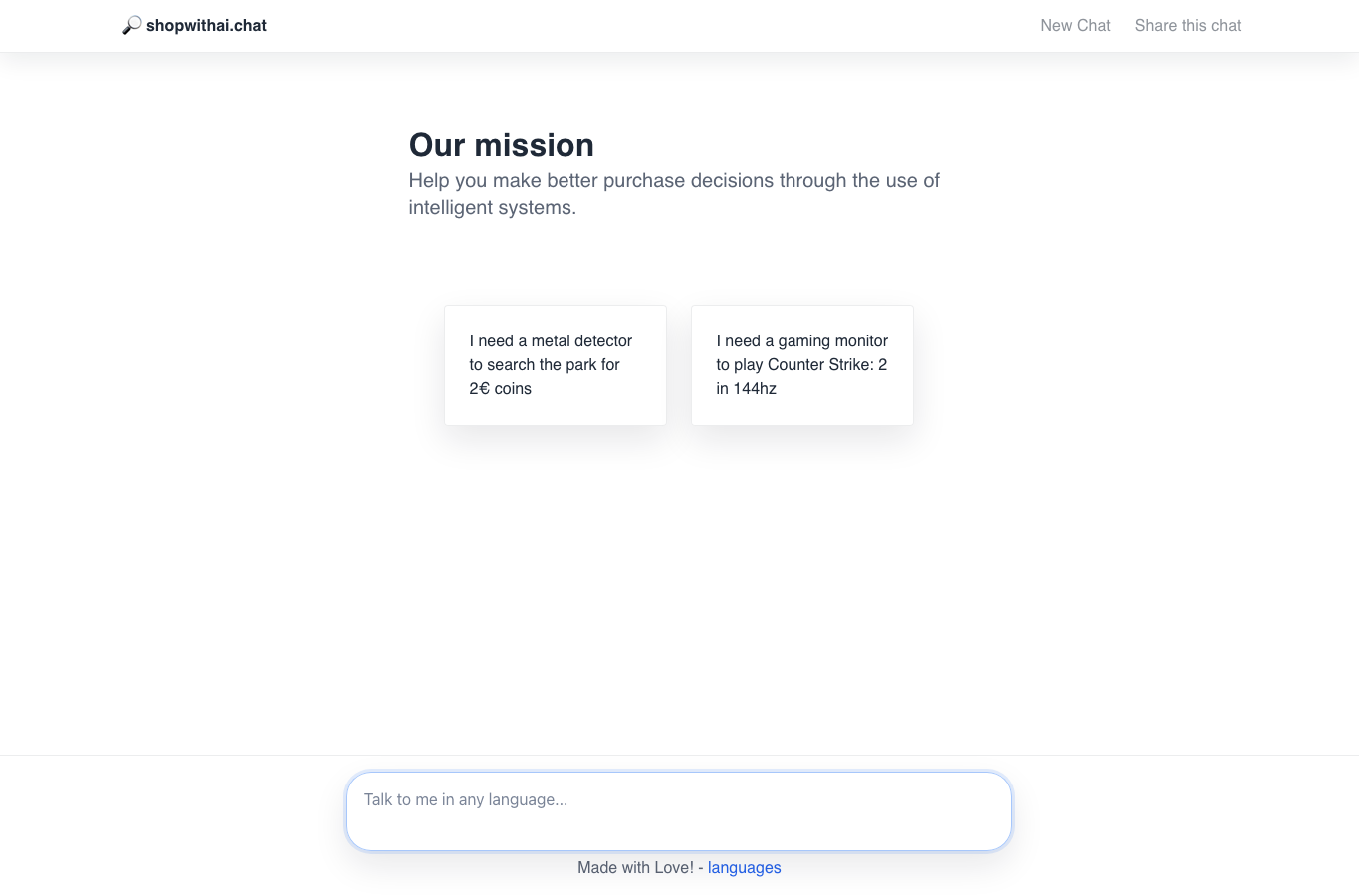 ShopwithAI.chat